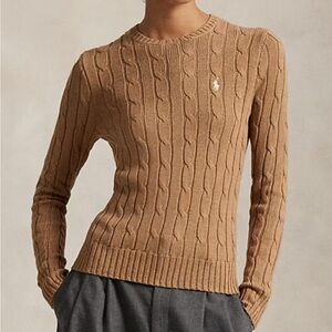 Ralph Lauren Cable-Knit Cotton Sweater